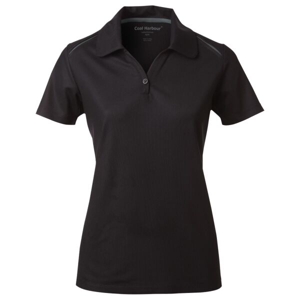 COAL HARBOUR SNAG RESISTANT CONTRAST INSET LADIES' SPORT SHIRT Thumbnail