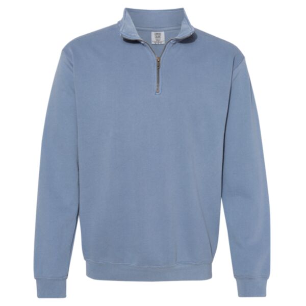 Garment-Dyed Quarter Zip Sweatshirt Thumbnail
